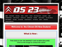 Tablet Screenshot of ds23.co.nz